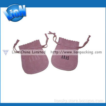Soft Round Jewelry Velvet Pouches Jewelleries Gems Package (R-017)